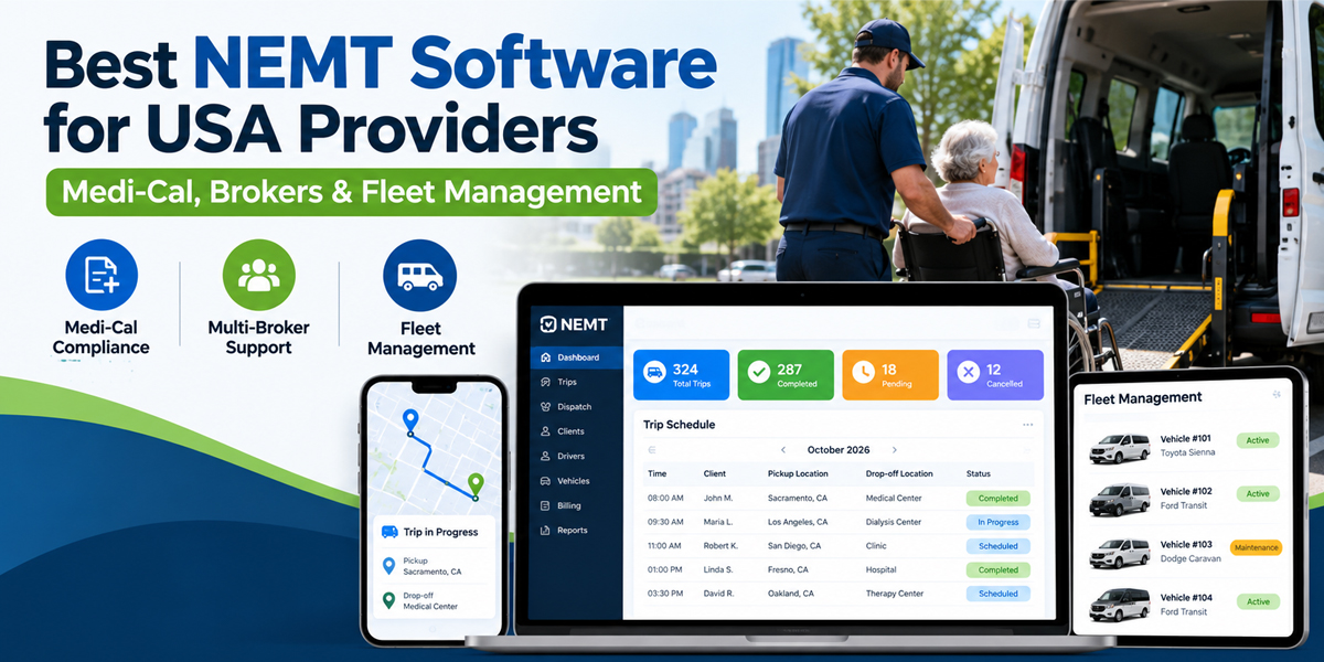 Best NEMT Software for USA Providers