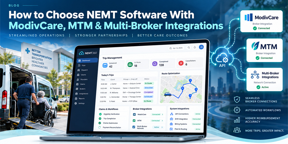 How to Choose NEMT Software with multi broker